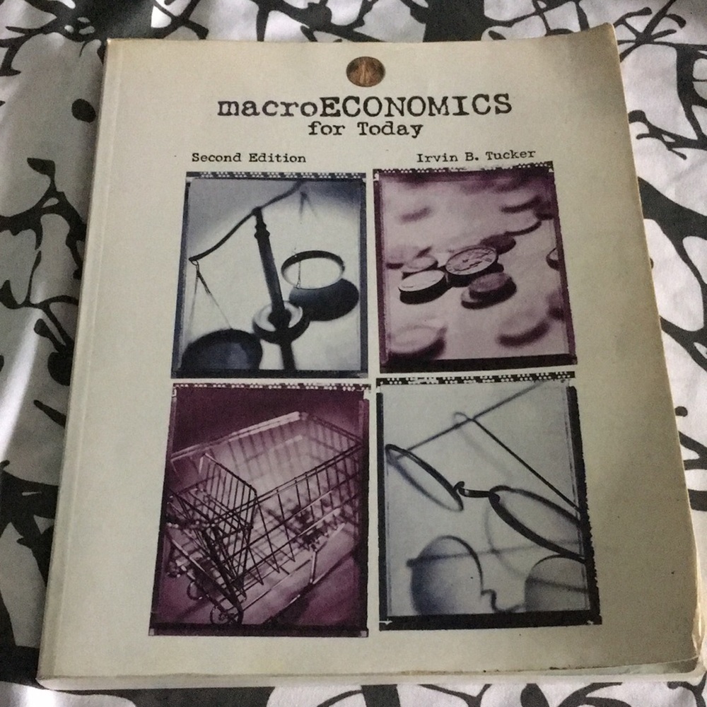Macroeconomics for Today 2nd Edition Textbook Irvin B Tucker Vintage 2000